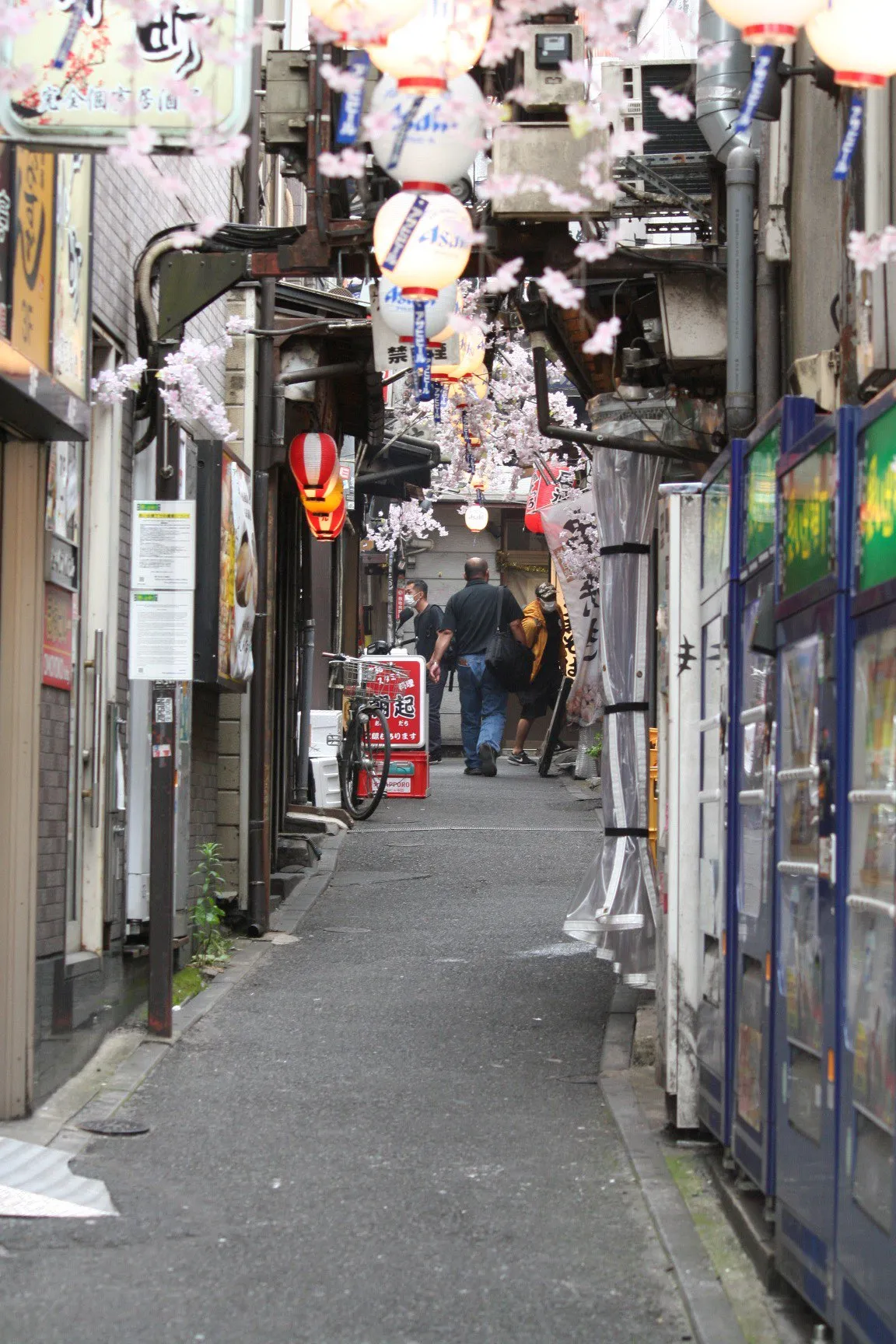 Japanese narrow alley